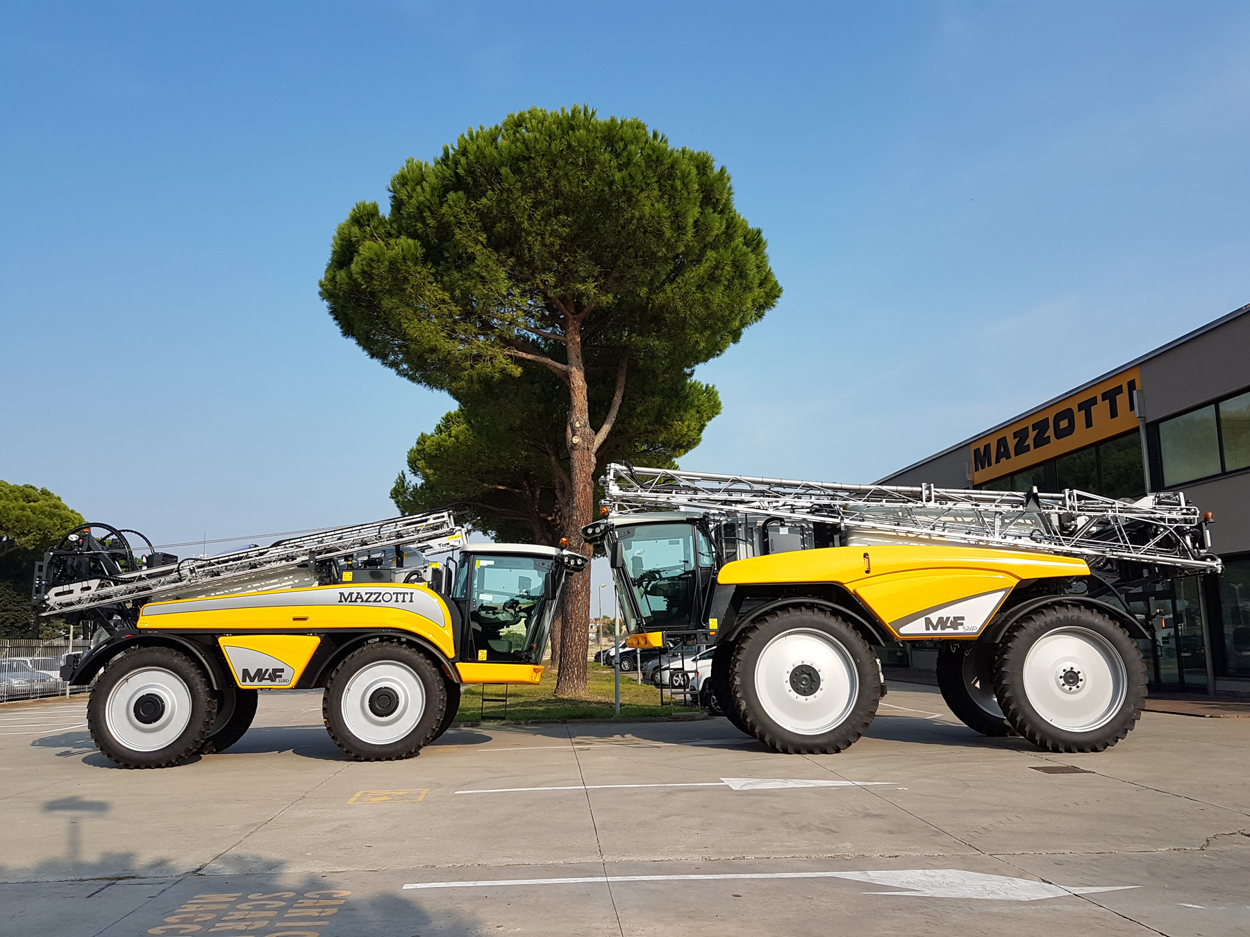 Italian sprayers make debut at Cereals 2019