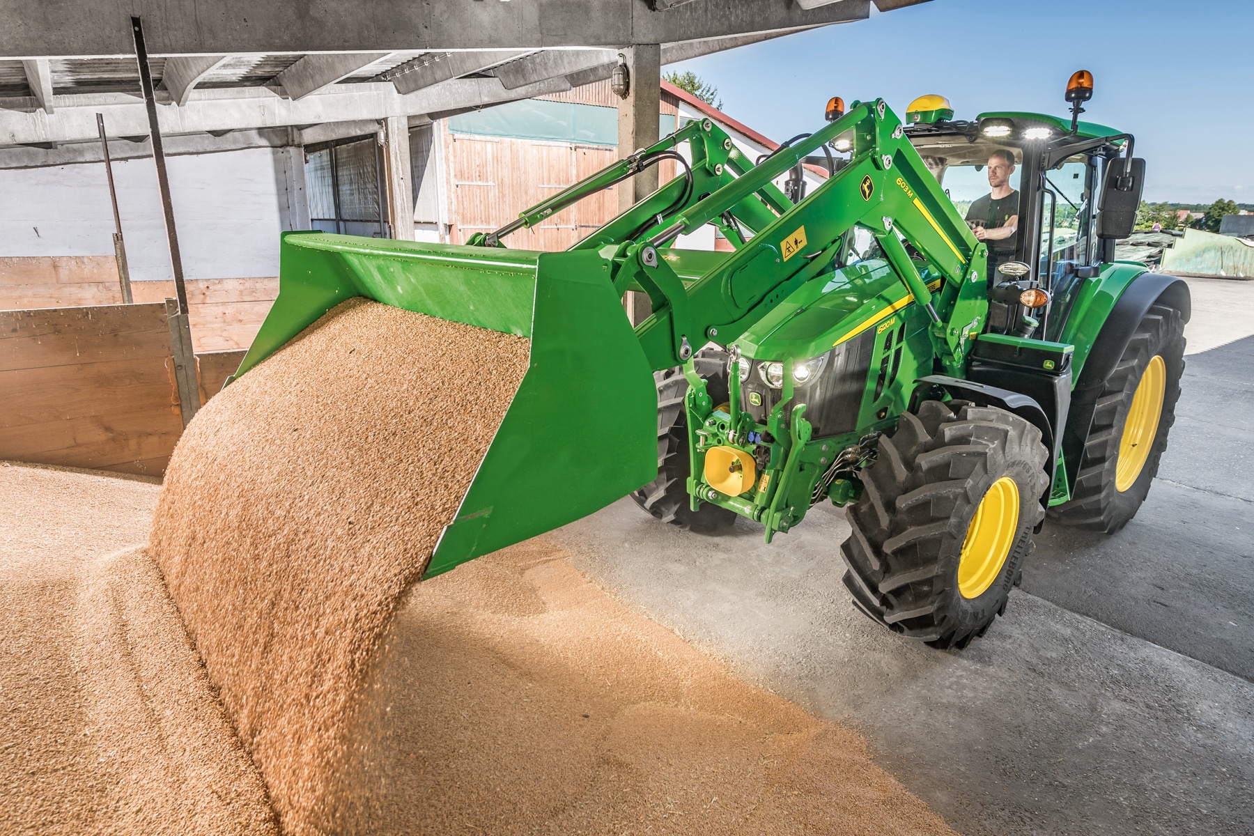 New M Series front loaders are light and versatile