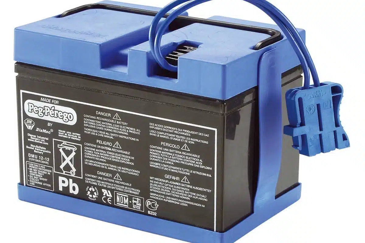 BATTERY 12V 12Ah - Replacement, for Peg Perego ride on toys.