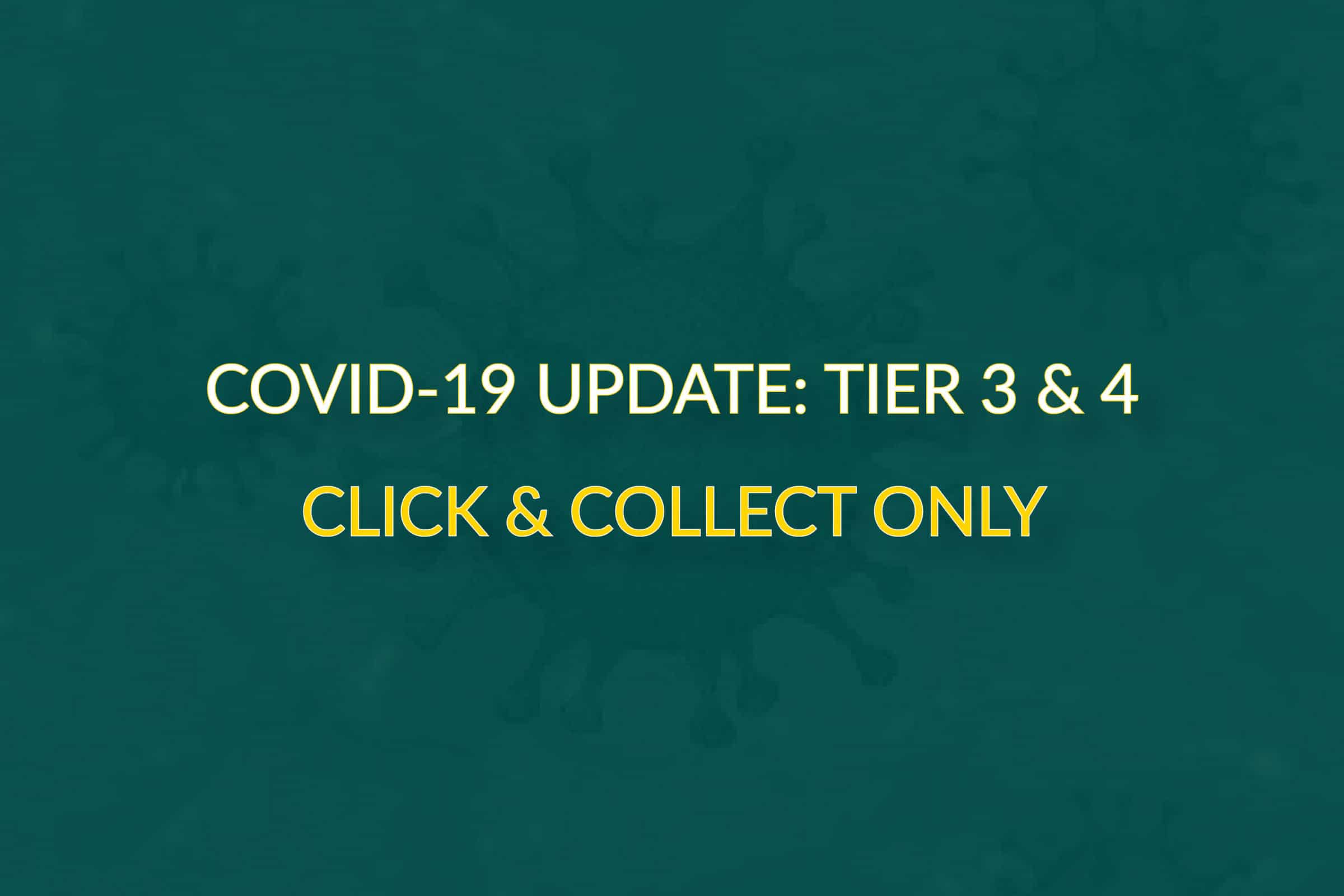 COVID UPDATE: New Tier Restrictions for Maulden, Cromer, Dunmow & Rayleigh