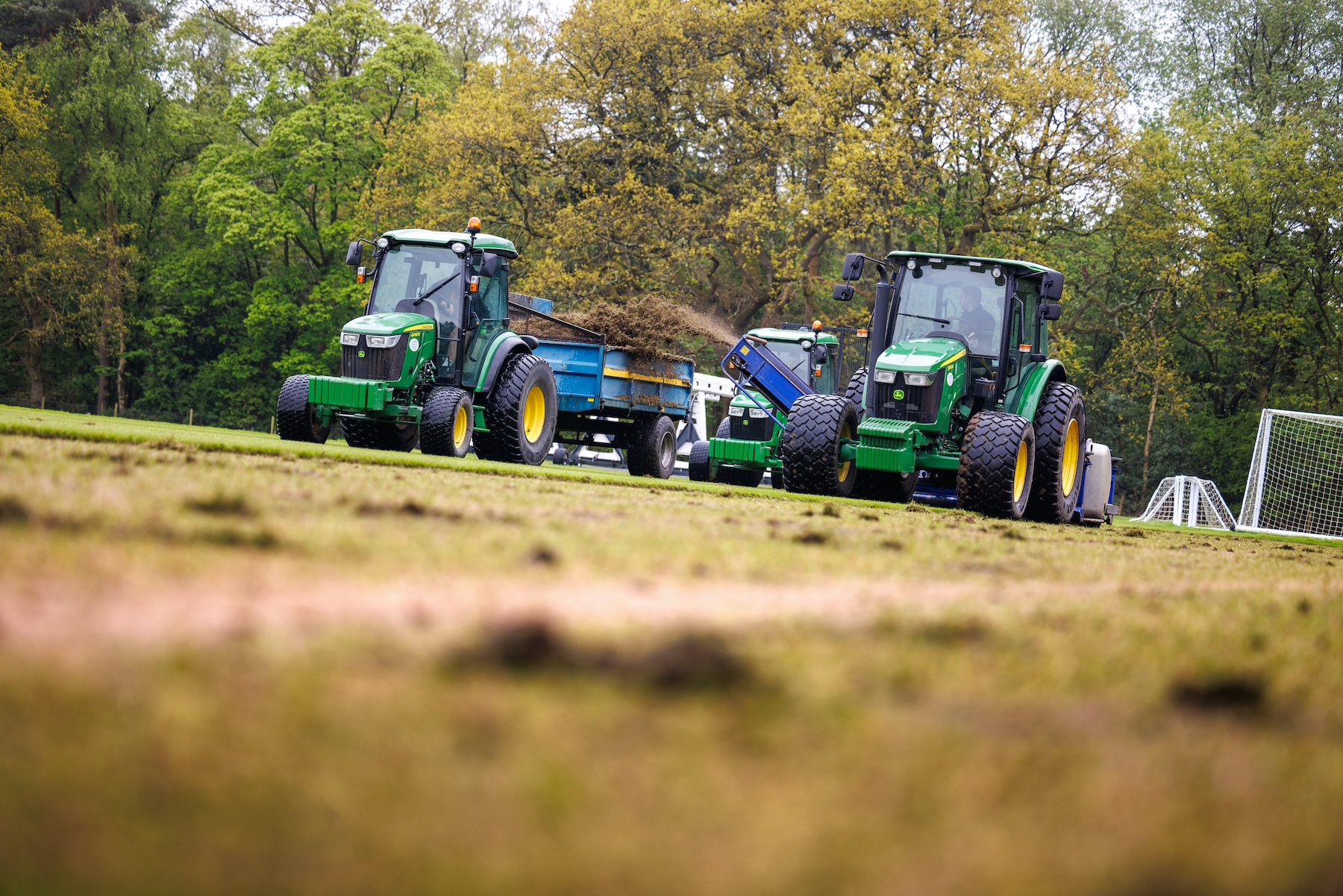 Tuckwells’ supplied 4066R and 5100M in action at St George’s Park for the FA