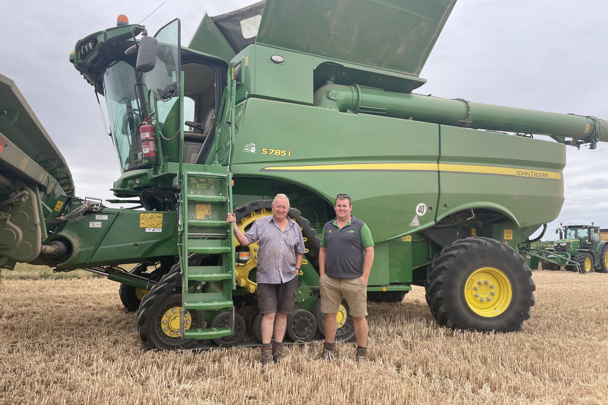 John Deere Combine Number 10 For John H Ruffle & Son