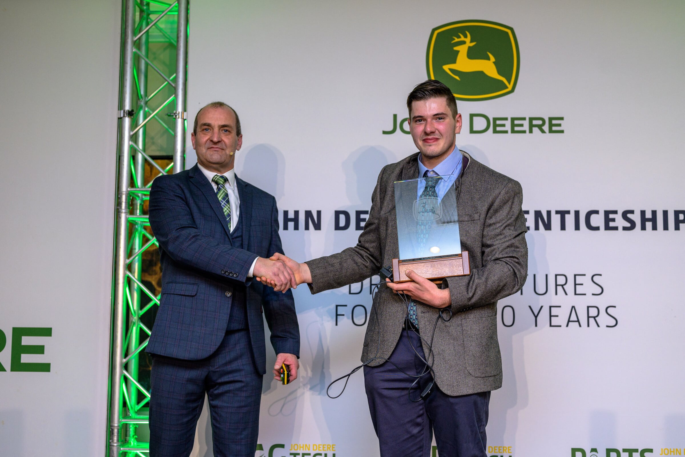 Young John Deere apprentices graduate as programme celebrates 30-year milestone