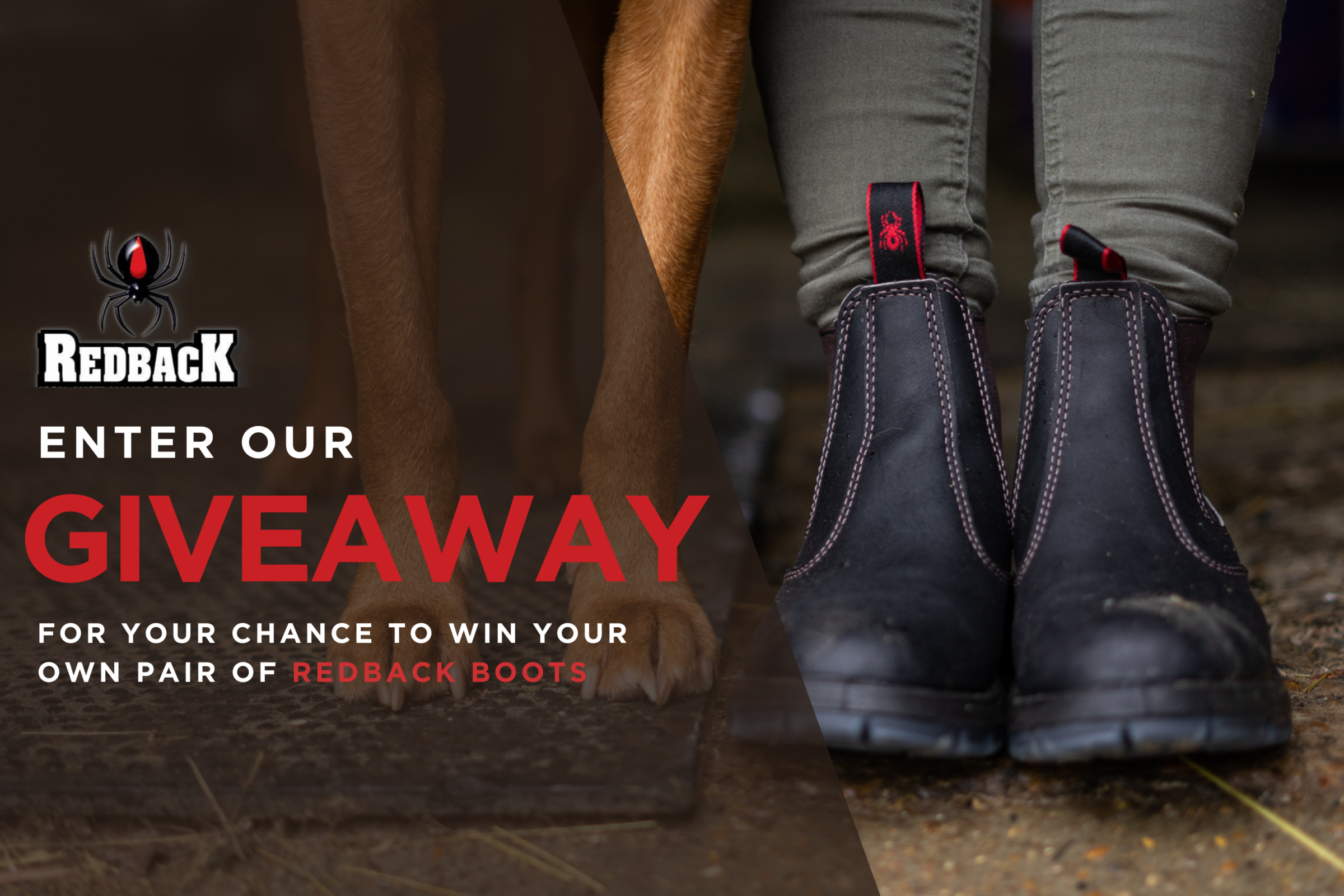 Redback Boot Giveaway