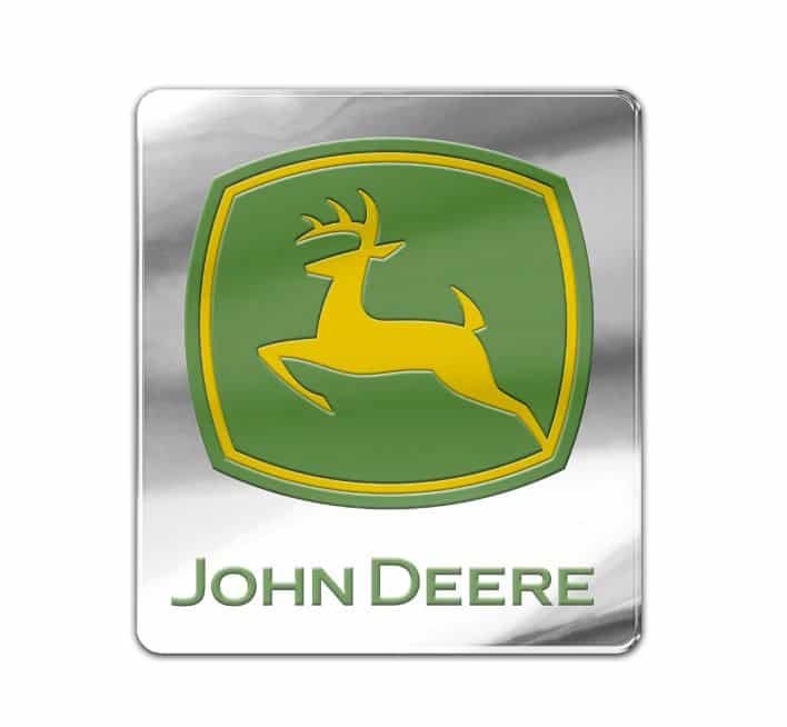 John Deere Trademark Auto Emblem