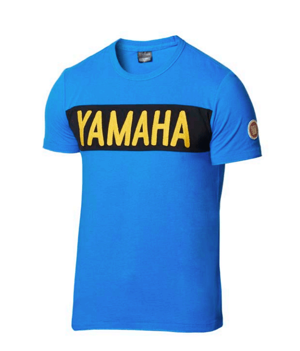 Yamaha Faster Sons T-Shirt Mens Blue