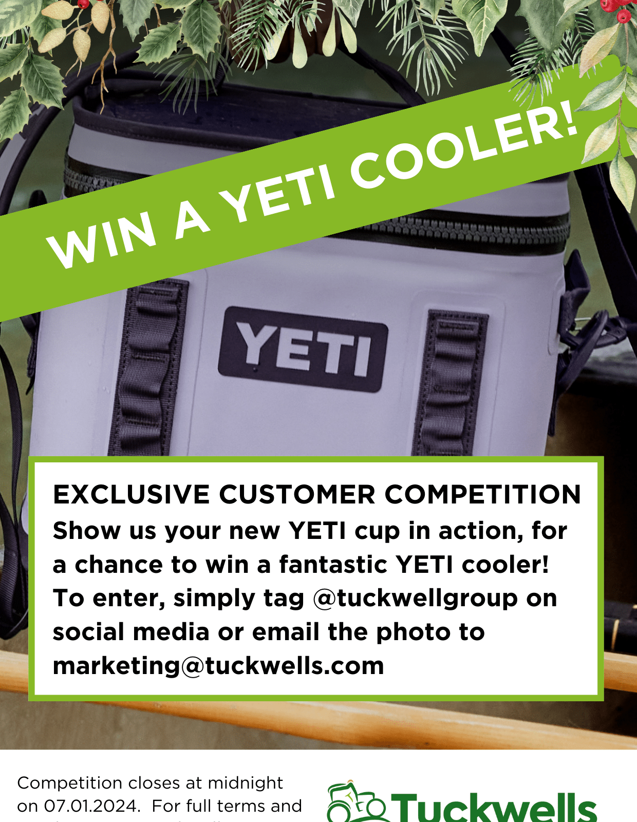 Yeti Cooler Competition